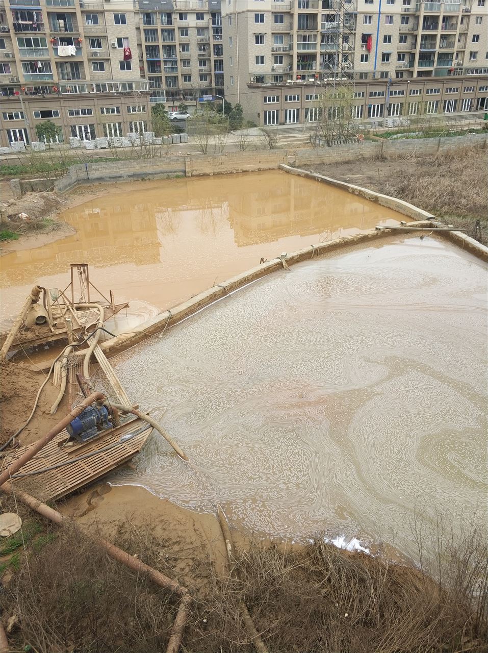 化州沉淀池淤泥清理-厂区废水池淤泥清淤
